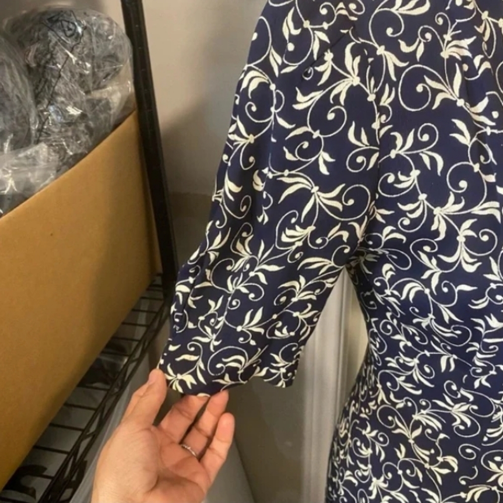 Button down ultra long dress - Picture 3 of 4